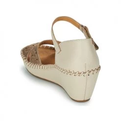 Chaussures Femme Sandales et Nu-pieds Pikolinos MARGARITA 943 Beige / Doré -Sandales Soldes Boutique 21427162 500 E