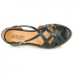 Chaussures Femme Sandales et Nu-pieds Pikolinos TALAVERA W3D Noir -Sandales Soldes Boutique 21427179 500 F
