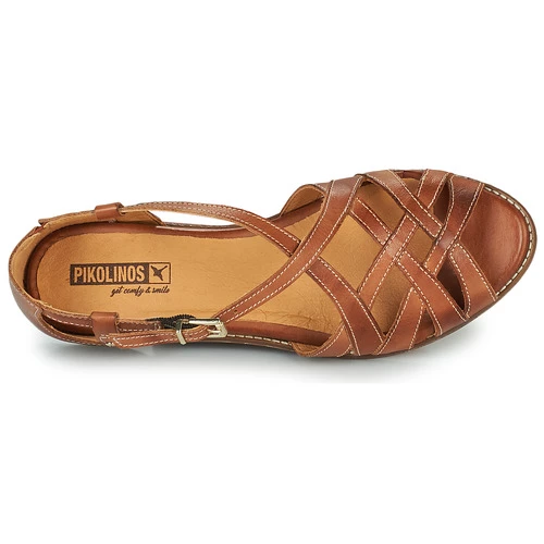 Chaussures Femme Sandales et Nu-pieds Pikolinos TALAVERA W3D Marron 6 Chaussures Femme Sandales et Nu-pieds Pikolinos TALAVERA W3D Marron – Image 6