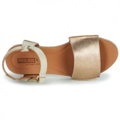 Chaussures Femme Sandales et Nu-pieds Pikolinos TENERIFE W4S Doré -Sandales Soldes Boutique 21427182 500 F