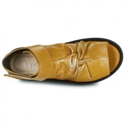 Chaussures Femme Sandales et Nu-pieds Papucei MAURA Moutarde -Sandales Soldes Boutique 21427198 500 F