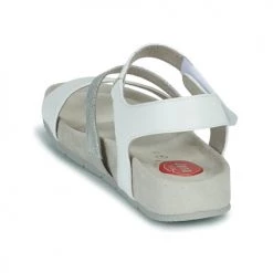 Chaussures Femme Sandales et Nu-pieds Jana Blanc / Argenté 10 Chaussures Femme Sandales et Nu-pieds Jana Blanc / Argenté -Sandales Soldes Boutique 21427214 500 E