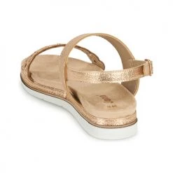 Chaussures Femme Sandales et Nu-pieds Jana Doré -Sandales Soldes Boutique 21427215 500 E