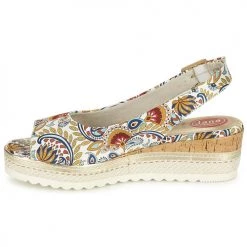 Chaussures Femme Sandales et Nu-pieds Jana Multicolore -Sandales Soldes Boutique 21427216 500 D