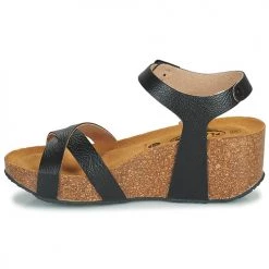 Chaussures Femme Sandales et Nu-pieds Plakton SO_FINAL Noir -Sandales Soldes Boutique 21445642 500 D