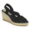Chaussures Femme Sandales et Nu-pieds Dorking VISION Noir