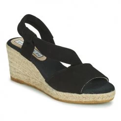 Chaussures Femme Sandales et Nu-pieds Dorking VISION Noir