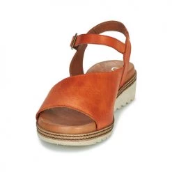 Chaussures Femme Sandales et Nu-pieds Dorking ESPE Orange -Sandales Soldes Boutique 21448087 500 C