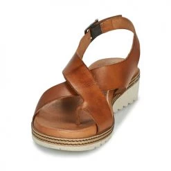Chaussures Femme Sandales et Nu-pieds Dorking ESPE Marron -Sandales Soldes Boutique 21448088 500 C