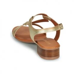 Chaussures Femme Sandales et Nu-pieds Hispanitas LOLA Doré -Sandales Soldes Boutique 21449201 500 E
