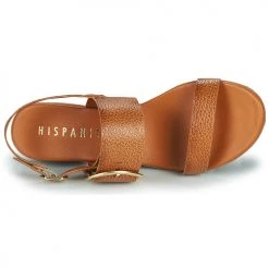 Chaussures Femme Sandales et Nu-pieds Hispanitas LOLA Marron -Sandales Soldes Boutique 21449210 500 F