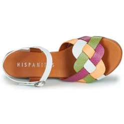 Chaussures Femme Sandales et Nu-pieds Hispanitas LOLA Multicolore -Sandales Soldes Boutique 21449224 500 F