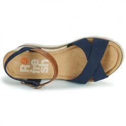 Chaussures Femme Sandales et Nu-pieds Refresh 79214-NAVY Marine -Sandales Soldes Boutique 21453414 500 F