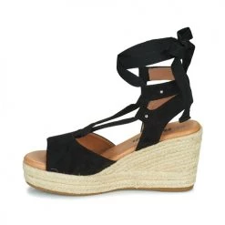 Chaussures Femme Sandales et Nu-pieds Refresh 79808-NOIR Noir -Sandales Soldes Boutique 21453439 500 D
