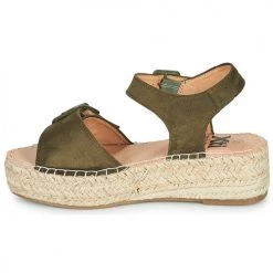 Chaussures Femme Sandales et Nu-pieds Xti 44298-KAKHI Kaki -Sandales Soldes Boutique 21454330 500 D