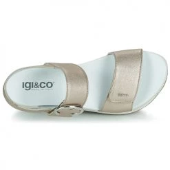 Chaussures Femme Sandales et Nu-pieds IgI&CO 1676322 Bronze -Sandales Soldes Boutique 21454360 500 F
