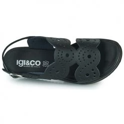 Chaussures Femme Sandales et Nu-pieds IgI&CO 1667600 Noir -Sandales Soldes Boutique 21454372 500 F