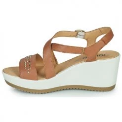 Chaussures Femme Sandales et Nu-pieds IgI&CO 1668722 Camel -Sandales Soldes Boutique 21454373 500 D