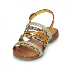 Chaussures Femme Sandales et Nu-pieds IgI&CO 1679455 Marron / Léopard -Sandales Soldes Boutique 21454375 500 C