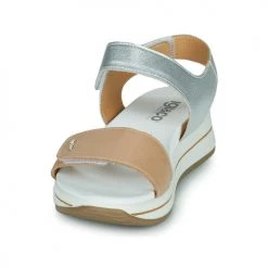 Chaussures Femme Sandales et Nu-pieds IgI&CO 1675311 Beige / Argent -Sandales Soldes Boutique 21454378 500 C