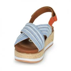 Chaussures Femme Sandales et Nu-pieds Gioseppo GOOLWA Bleu -Sandales Soldes Boutique 21454949 500 C