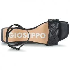 Chaussures Femme Sandales et Nu-pieds Gioseppo CRAIBAS Noir -Sandales Soldes Boutique 21454951 500 F