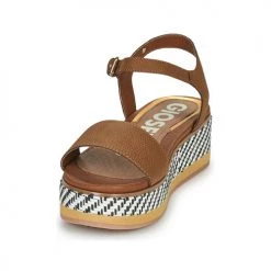 Chaussures Femme Sandales et Nu-pieds Gioseppo ARREY Camel -Sandales Soldes Boutique 21454962 500 C