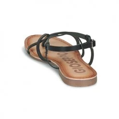 Chaussures Femme Sandales et Nu-pieds Gioseppo VINA Noir -Sandales Soldes Boutique 21454969 500 E