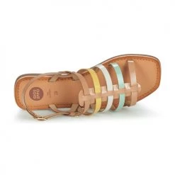 Chaussures Fille Sandales et Nu-pieds Gioseppo BASKIN Nude / Multi -Sandales Soldes Boutique 21454982 500 F