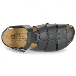 Chaussures Homme Sandales et Nu-pieds Casual Attitude ROMANA Noir -Sandales Soldes Boutique 21459032 500 F