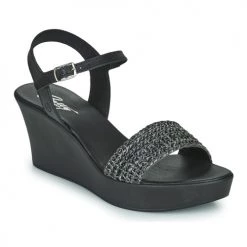 Chaussures Femme Sandales et Nu-pieds Betty London CHARLOTA Noir