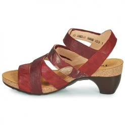 Chaussures Femme Sandales et Nu-pieds Think TRAUDI Bordeaux -Sandales Soldes Boutique 21481620 500 D