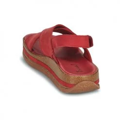 Chaussures Femme Sandales et Nu-pieds Think ZEGA Rouge -Sandales Soldes Boutique 21481628 500 E