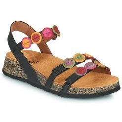 Chaussures Femme Sandales et Nu-pieds Think KOAK Noir / Multicolore