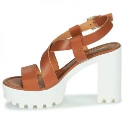 Chaussures Femme Sandales et Nu-pieds Sweet Lemon LIUS Cognac -Sandales Soldes Boutique 21500320 500 D