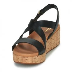 Chaussures Femme Sandales et Nu-pieds Clarks KIMMEI CORK Noir -Sandales Soldes Boutique 21500587 500 C
