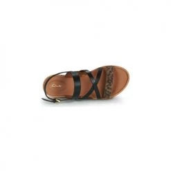 Chaussures Femme Sandales et Nu-pieds Clarks KARSEA SUN Léopard -Sandales Soldes Boutique 21500592 500 F