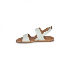 Chaussures Femme Sandales et Nu-pieds Clarks KARSEA STRAP Blanc -Sandales Soldes Boutique 21500614 500 D