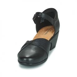 Chaussures Femme Sandales et Nu-pieds Clarks EMILY RAE Noir -Sandales Soldes Boutique 21500620 500 C
