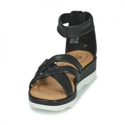 Chaussures Femme Sandales et Nu-pieds Clarks CLARA RAE Noir -Sandales Soldes Boutique 21500623 500 C