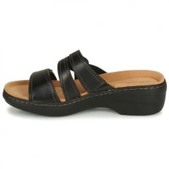 Chaussures Femme Sandales et Nu-pieds Clarks MERLIAH CORAL Noir -Sandales Soldes Boutique 21500628 500 D