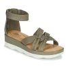 Chaussures Femme Sandales et Nu-pieds Clarks CLARA RAE Kaki