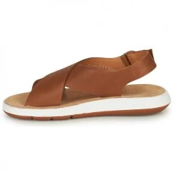Chaussures Femme Sandales et Nu-pieds Clarks JEMSA CROSS Camel -Sandales Soldes Boutique 21500635 500 D