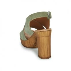 Chaussures Femme Sandales et Nu-pieds Myma 5502MY Kaki -Sandales Soldes Boutique 21501119 500 E