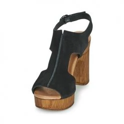 Chaussures Femme Sandales et Nu-pieds Myma 5503MY Noir -Sandales Soldes Boutique 21501120 500 C