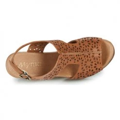 Chaussures Femme Sandales et Nu-pieds Myma 5501MY Camel -Sandales Soldes Boutique 21501121 500 F