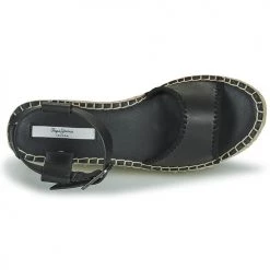 Chaussures Femme Sandales et Nu-pieds Pepe jeans WITNEY INDIE Noir -Sandales Soldes Boutique 21504005 500 F