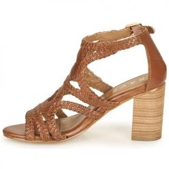 Chaussures Femme Sandales et Nu-pieds Ravel DURBURY Camel -Sandales Soldes Boutique 21504053 500 D