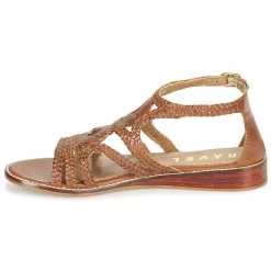 Chaussures Femme Sandales et Nu-pieds Ravel HASSELT Camel -Sandales Soldes Boutique 21504056 500 D
