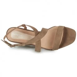 Chaussures Femme Sandales et Nu-pieds Spot on F12011-MF Beige -Sandales Soldes Boutique 21548114 500 F
